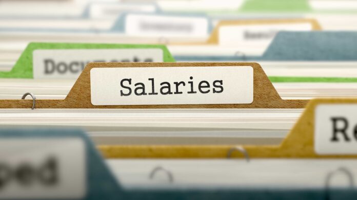 Salaries on Business Folder in Catalog. Por tashatuvango